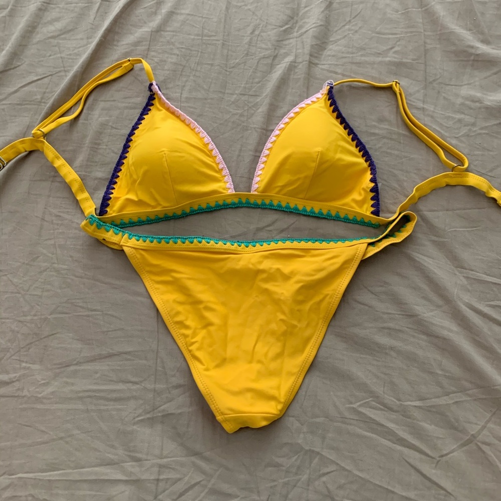 Two piece bathing suit